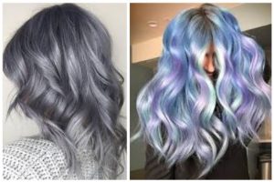 Metallic and Futuristic Hair Colors
